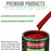Quarter Mile Red - LOW VOC Urethane Basecoat Auto Paint - Gallon Paint Color Only - Professional High Gloss Automotive, Car, Truck Refinish Coating