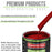Torch Red - LOW VOC Urethane Basecoat with Premium Clearcoat Auto Paint - Complete Fast Gallon Paint Kit - Professional High Gloss Automotive Coating
