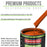 Hugger Orange - LOW VOC Urethane Basecoat Auto Paint - Quart Paint Color Only - Professional High Gloss Automotive Coating