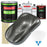 Dark Charcoal Metallic - LOW VOC Urethane Basecoat with European Clearcoat Auto Paint - Complete Gallon Paint Color Kit - Automotive Coating