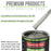 Graphite Gray Metallic - LOW VOC Urethane Basecoat Auto Paint - Quart Paint Color Only - Professional High Gloss Automotive Coating