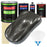 Anthracite Gray Metallic - LOW VOC Urethane Basecoat with Clearcoat Auto Paint - Complete Medium Gallon Paint Kit - Professional Automotive Coating