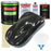 Black Metallic - LOW VOC Urethane Basecoat with Premium Clearcoat Auto Paint (Complete Medium Gallon Paint Kit) Professional Gloss Automotive Coating