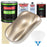 Cashmere Gold Metallic - LOW VOC Urethane Basecoat with Premium Clearcoat Auto Paint - Complete Medium Gallon Paint Kit - Pro Automotive Coating