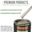 Cashmere Gold Metallic - LOW VOC Urethane Basecoat with Clearcoat Auto Paint - Complete Slow Gallon Paint Kit - Professional Gloss Automotive Coating