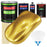 Anniversary Gold Metallic - LOW VOC Urethane Basecoat with Clearcoat Auto Paint - Complete Medium Gallon Paint Kit - Professional Automotive Coating