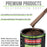 Mahogany Brown Metallic - LOW VOC Urethane Basecoat Auto Paint - Quart Paint Color Only - Professional High Gloss Automotive Coating