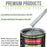 Silver Blue Metallic - LOW VOC Urethane Basecoat with Clearcoat Auto Paint (Complete Slow Gallon Paint Kit) Professional High Gloss Automotive Coating
