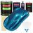 Cobra Blue Metallic - LOW VOC Urethane Basecoat with Clearcoat Auto Paint - Complete Medium Gallon Paint Kit - Professional Gloss Automotive Coating