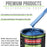 Viper Blue Metallic - LOW VOC Urethane Basecoat Auto Paint - Gallon Paint Color Only - Professional High Gloss Automotive, Car, Truck Refinish Coating