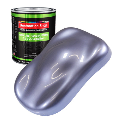 Astro Blue Metallic - LOW VOC Urethane Basecoat Auto Paint - Gallon Paint Color Only - Professional High Gloss Automotive, Car, Truck Refinish Coating