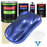 Indigo Blue Metallic - LOW VOC Urethane Basecoat with Clearcoat Auto Paint (Complete Slow Gallon Paint Kit) Professional High Gloss Automotive Coating