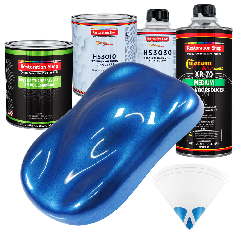 Repair Clear Coat with High Solids 2K Urethane Clear Coat Paint
