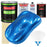 Fiji Blue Metallic - LOW VOC Urethane Basecoat with Premium Clearcoat Auto Paint - Complete Fast Gallon Paint Kit - Professional Automotive Coating