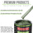 Fern Green Metallic - LOW VOC Urethane Basecoat Auto Paint - Gallon Paint Color Only - Professional High Gloss Automotive, Car, Truck Refinish Coating