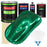 Rally Green Metallic - LOW VOC Urethane Basecoat with Clearcoat Auto Paint - Complete Medium Gallon Paint Kit - Professional Gloss Automotive Coating