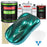 Dark Teal Metallic - LOW VOC Urethane Basecoat with European Clearcoat Auto Paint - Complete Gallon Paint Color Kit - Automotive Coating