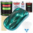 Dark Teal Metallic - LOW VOC Urethane Basecoat with Premium Clearcoat Auto Paint - Complete Medium Gallon Paint Kit - Professional Automotive Coating