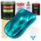 Teal Green Metallic - LOW VOC Urethane Basecoat with Premium Clearcoat Auto Paint - Complete Medium Gallon Paint Kit - Professional Automotive Coating