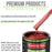 Firethorn Red Pearl - LOW VOC Urethane Basecoat with Clearcoat Auto Paint - Complete Medium Gallon Paint Kit - Professional Gloss Automotive Coating