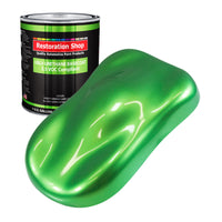 Firemist Lime - LOW VOC Urethane Basecoat Auto Paint - Gallon Paint Color Only - Professional High Gloss Automotive, Car, Truck Refinish Coating