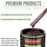 Milano Maroon Firemist - LOW VOC Urethane Basecoat with Premium Clearcoat Auto Paint - Complete Medium Gallon Paint Kit - Pro Automotive Coating