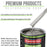 Firemist Pewter Silver - LOW VOC Urethane Basecoat with Clearcoat Auto Paint - Complete Slow Gallon Paint Kit - Professional Gloss Automotive Coating