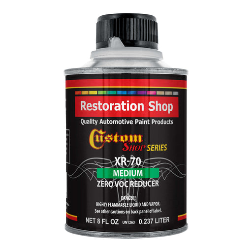 Restoration Shop / Custom Shop - XR70 Medium Zero VOC Urethane Reducer (Half Pint/8 Ounce), Automotive & Industrial Paint Use for Low VOC Compliance