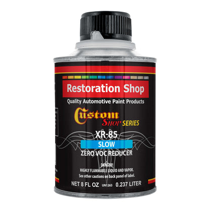 XR85 Slow Zero VOC Urethane Reducer (Half Pint/8 Ounce) for Automotive & Industrial Paint Use for Low VOC Compliance