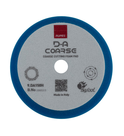 D-A Coarse Foam Pad (Blue) 5", 130/150mm