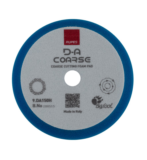 RUPES D-A Coarse Foam Pad (Blue) 5", 130/150mm