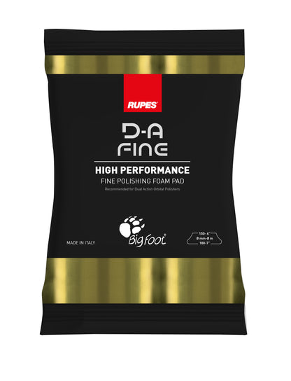 D-A Fine Foam Pad (Yellow) 5", 130/150mm