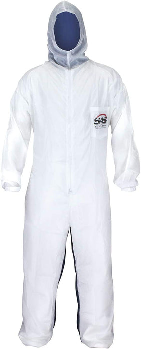 Moonsuit Nylon Front/Cotton Back Coverall, X-Large