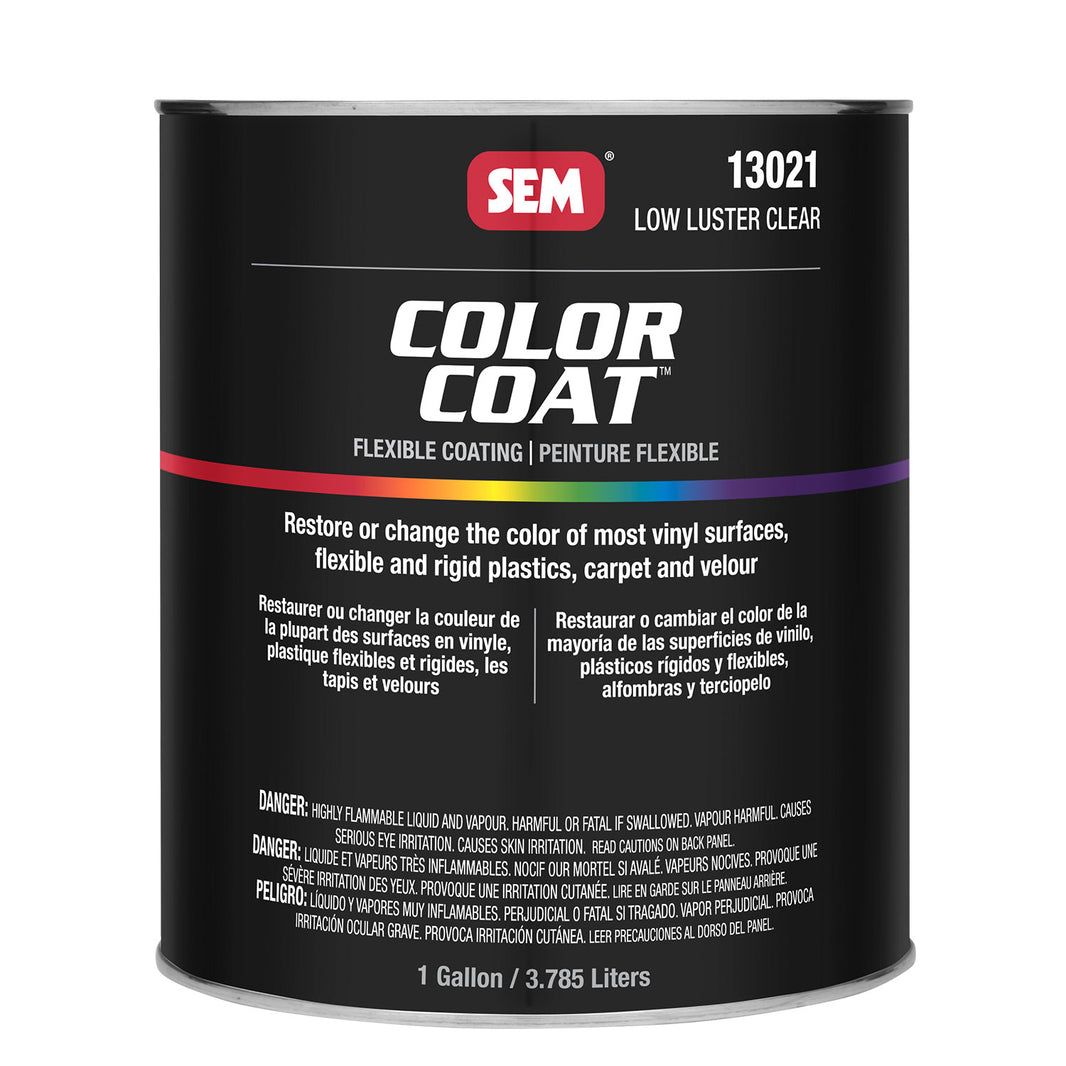 Color Coat - Low Luster Refinishing Clear, 1 Gallon