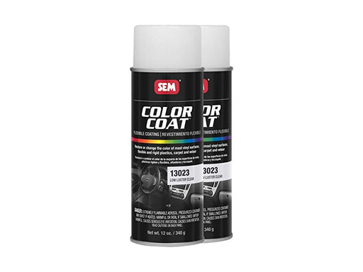 Color Coat - Low Luster Refinishing Clear, 12 oz. Aerosol - 2 Pack