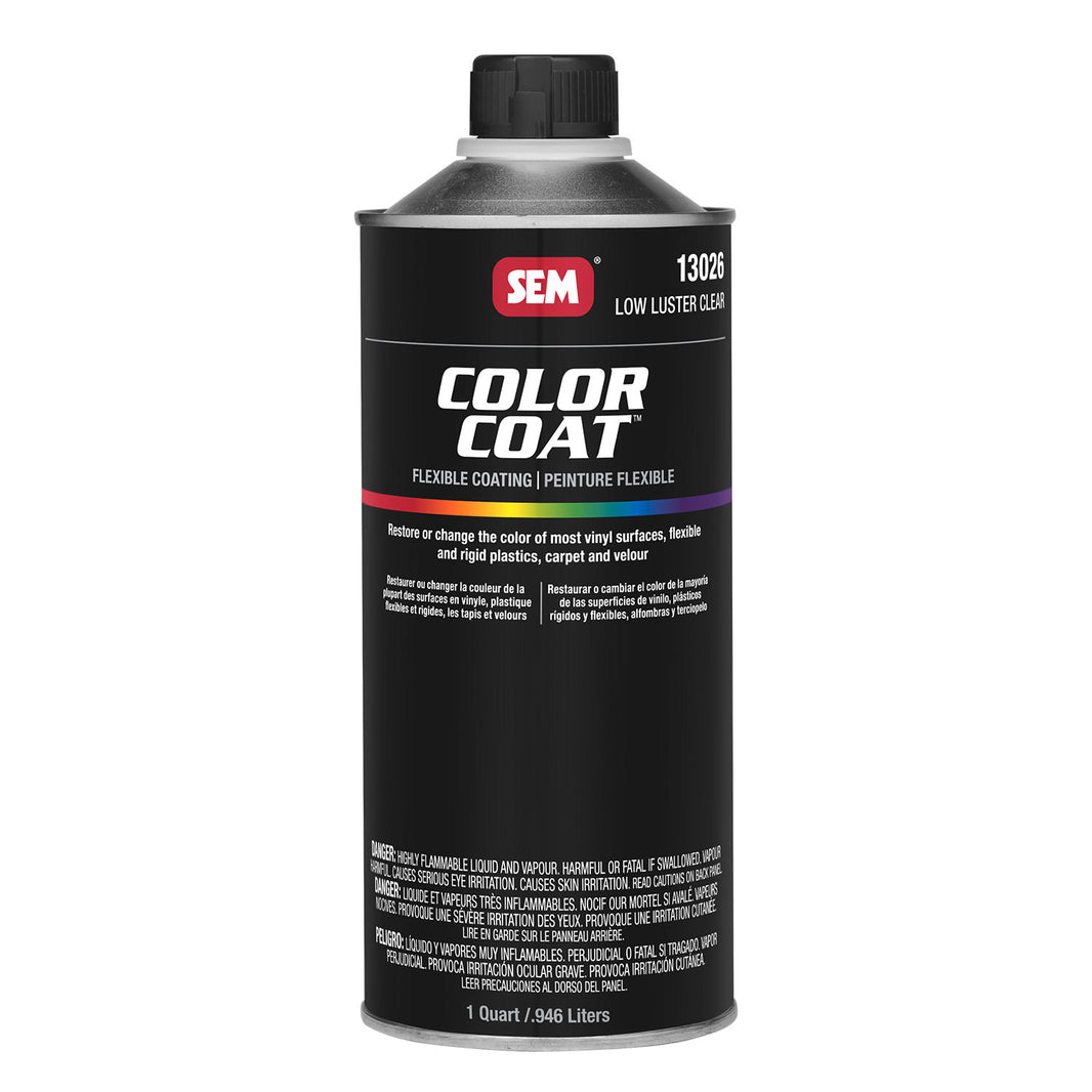 Color Coat - Low Luster Refinishing Clear, 1 Quart Cone Top