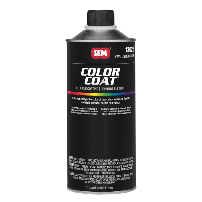 Color Coat - Low Luster Refinishing Clear, 1 Quart Cone Top