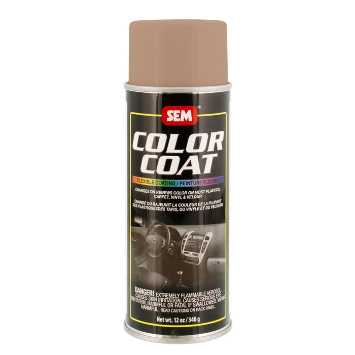 Color Coat - Plastic & Vinyl Flexible Coating, Light Buckskin, 12 oz. Aerosol