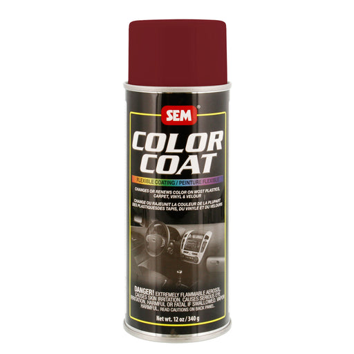 Color Coat - Plastic & Vinyl Flexible Coating, Firethorn Red, 12 oz. Aerosol