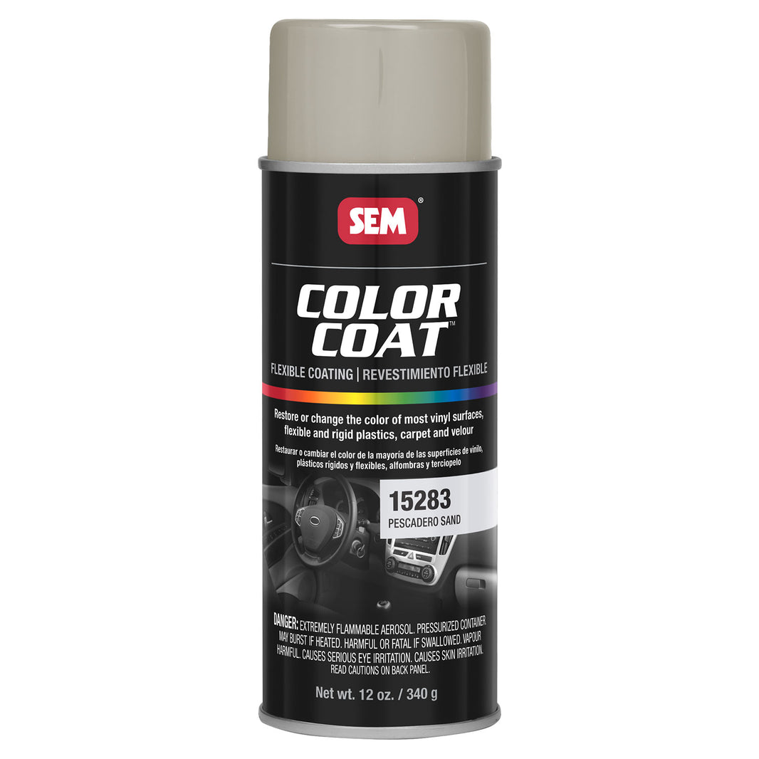 Color Coat - Plastic & Vinyl Flexible Coating, Pescadero Sand, 12 oz. Aerosol