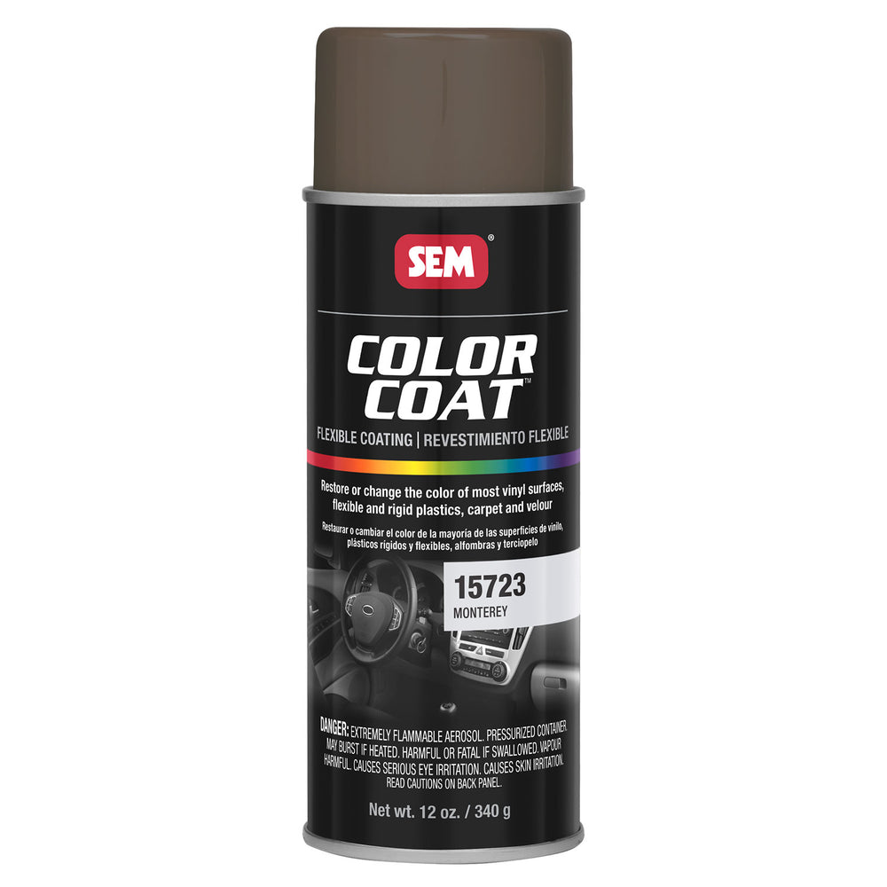 Color Coat - Plastic & Vinyl Flexible Coating, Monteray, 12 oz. Aerosol