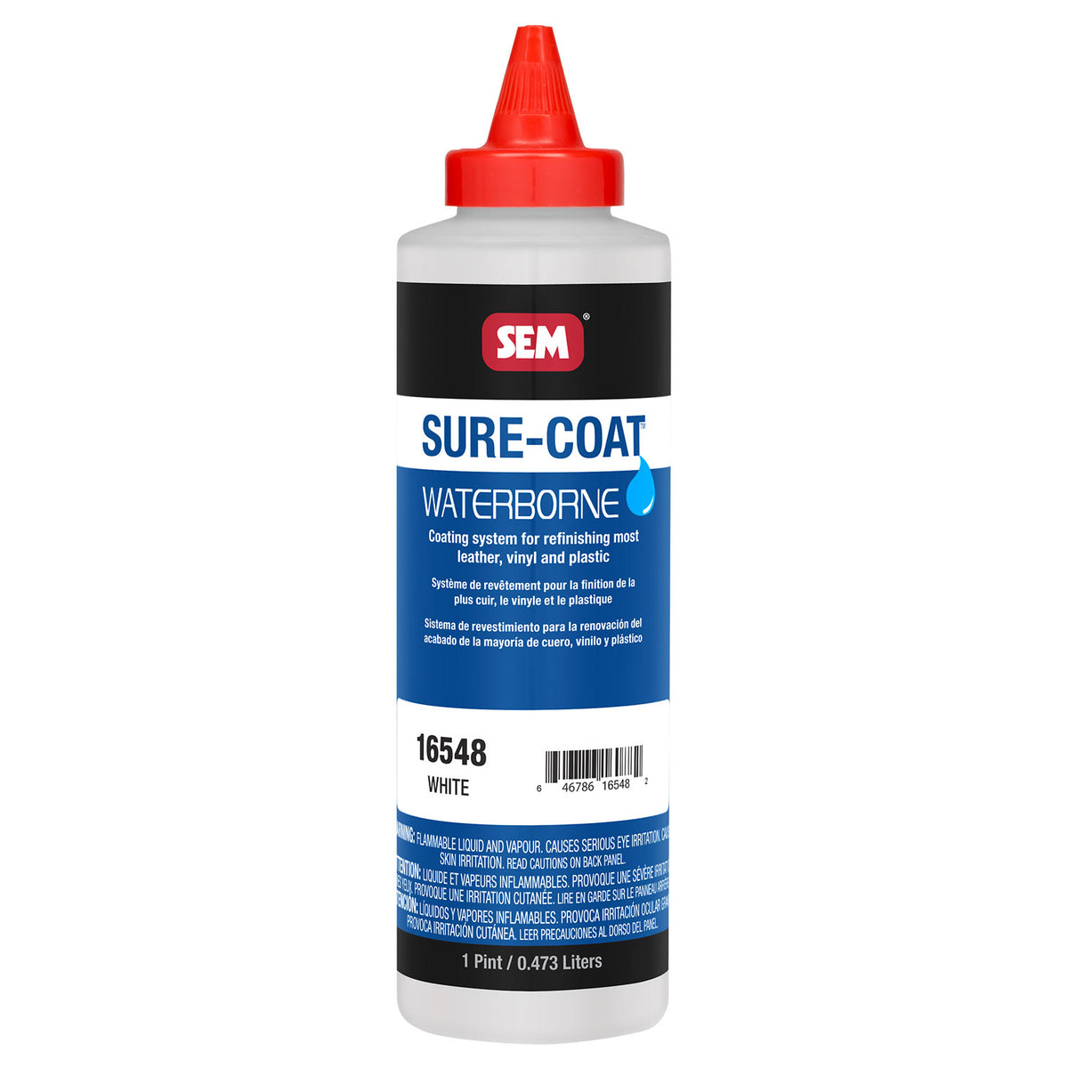 White Sure-Coat White Pint — TCP Global
