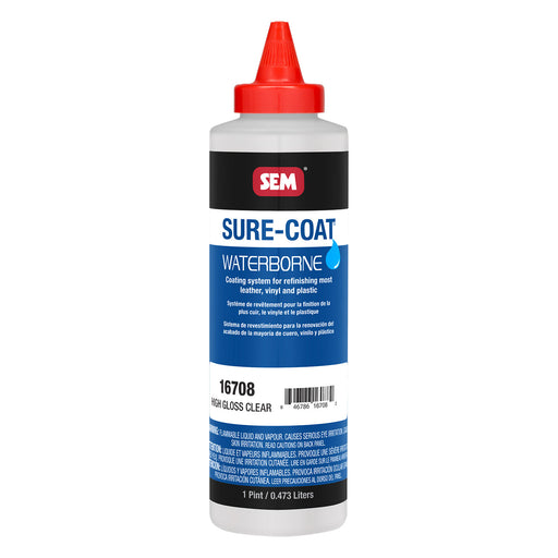 Sure-Coat - 2.8 VOC High Gloss Refinishing Clear, 1 Pint