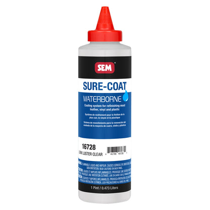 Sure-Coat - 2.8 VOC Low Luster Refinishing Clear, 1 Pint