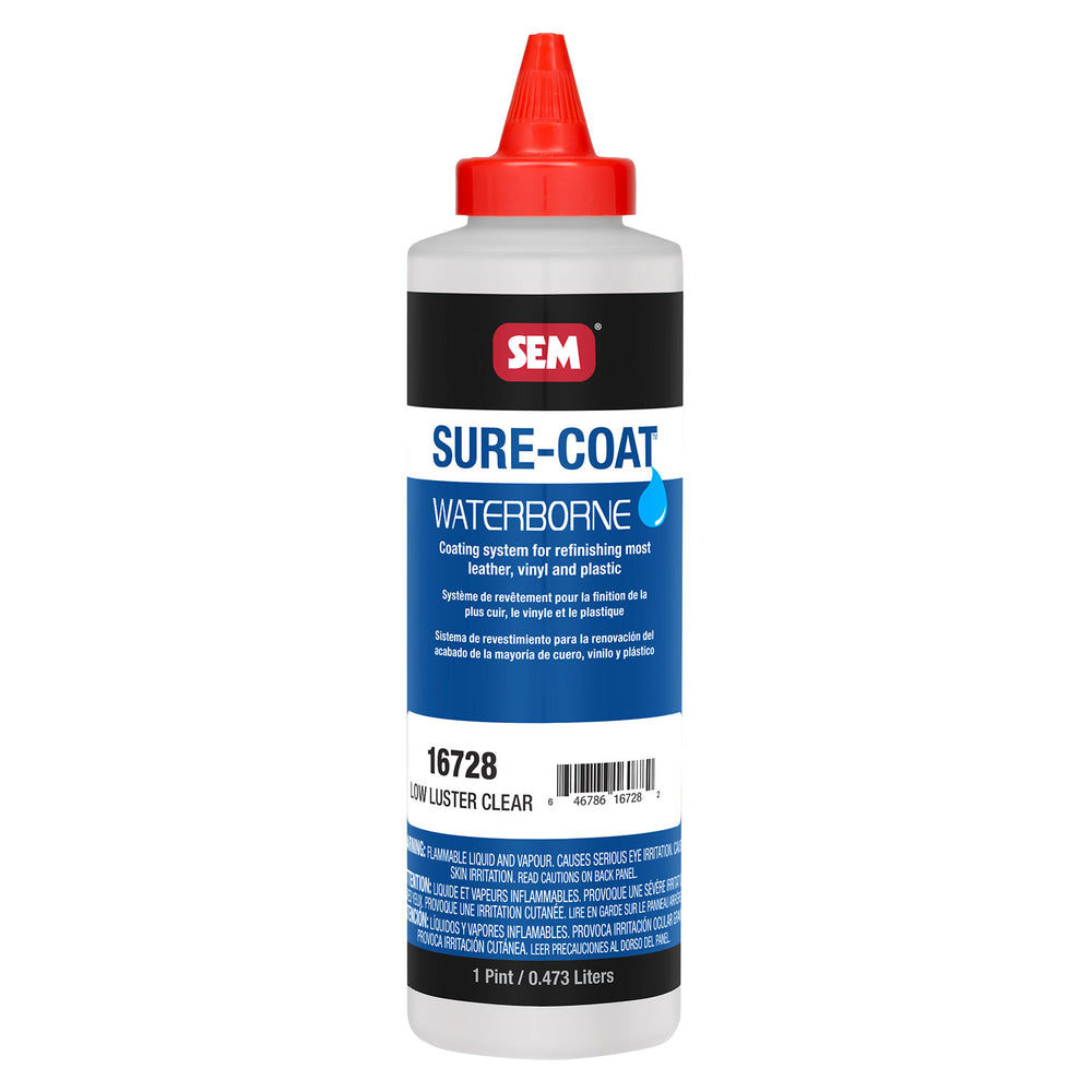 Sure-Coat - 2.8 VOC Low Luster Refinishing Clear, 1 Pint