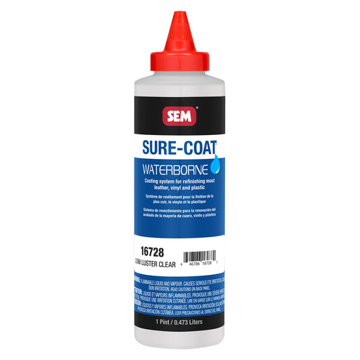 Sure-Coat - 2.8 VOC Low Luster Refinishing Clear, 1 Pint