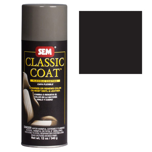 CLASSIC COAT - Flat Black, 16oz Aerosol Can