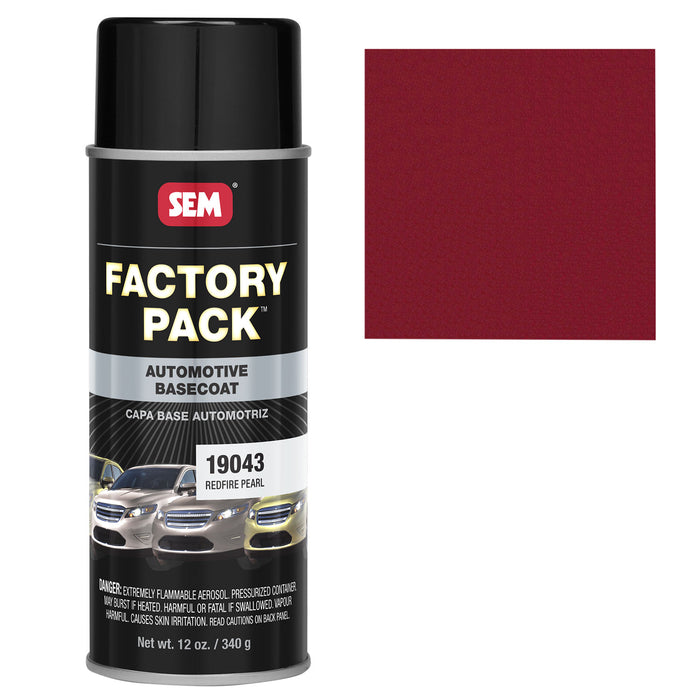 Factory Pack - Exterior Basecoat Coating, Redfire Pearl (Ford G2), 12 oz. Aerosol