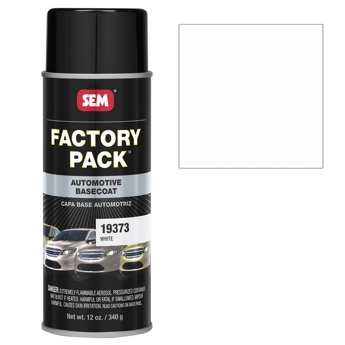 Factory Pack - Exterior Basecoat Coating, White (GM WA8554), 12 oz. Aerosol