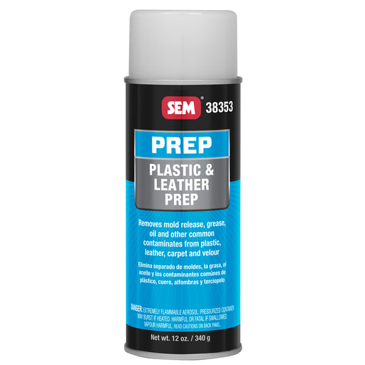 Plastic & Leather Prep, Removes Contaminants, 16 oz. Aerosol